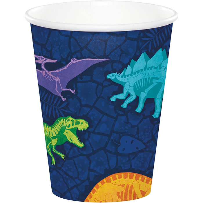 96ct Bulk Dino Dig Paper Cups