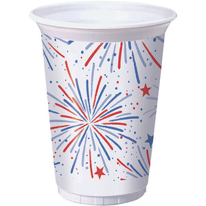 96ct Bulk Fun Fireworks Plastic Cups