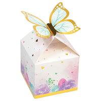 48ct Bulk Golden Butterfly Favor Boxes