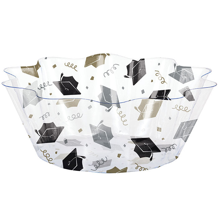 Graduation Cap Fluted Bowls 1ct by Creative Converting