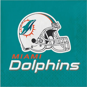 Miami Dolphins Luncheon Napkin 16ct by Creative Converting