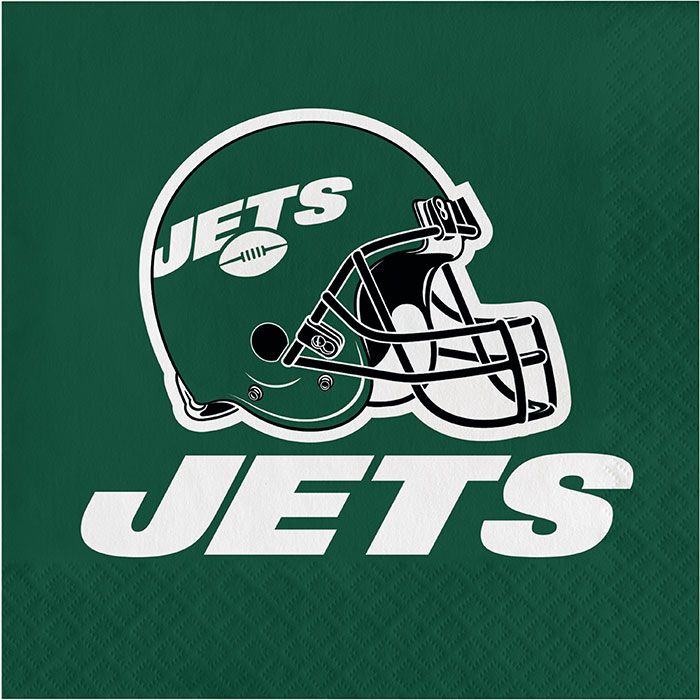 New York Jets Luncheon Napkin 16ct by Creative Converting