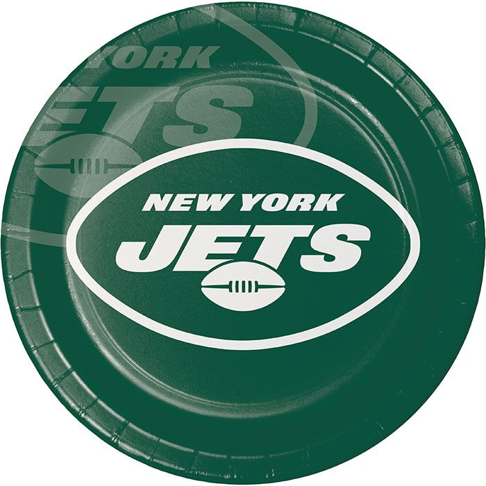 96ct Bulk New York Jets Dinner Plates