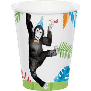 96ct Bulk Party Animals Paper Cups