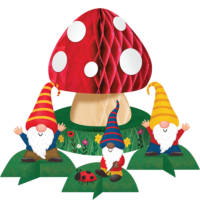 6ct Bulk Party Gnomes Centerpieces