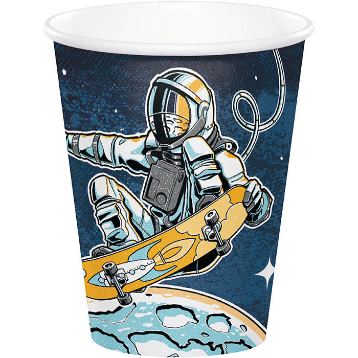 96ct Bulk Space Skater Paper Cups