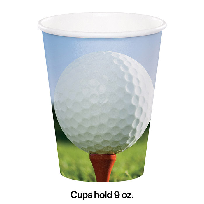 96ct Bulk Golf 9 oz Hot and Cold Cups
