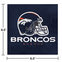 192ct Bulk Denver Broncos Luncheon Napkins