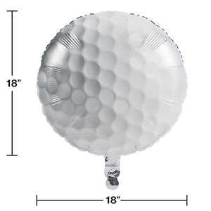 10ct Bulk Golf Mylar Balloons