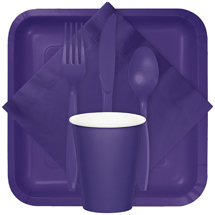 288ct Bulk Purple Plastic Forks