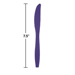 600ct Bulk Purple Bulk Plastic Knives
