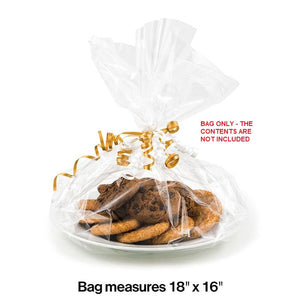 72ct Bulk Small Clear Basket Bags