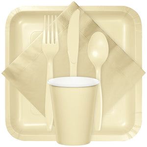 Ivory Beverage Napkin 2Ply, 200 ct Party Supplies