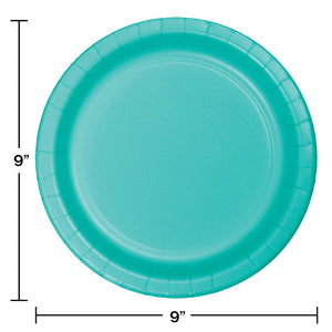 Teal Lagoon Paper Plates, 24 ct Party Decoration