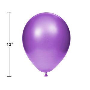 180ct Bulk Amethyst Purple Latex Balloons