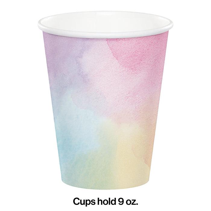96ct Bulk Iridescent Party 9 oz Cups