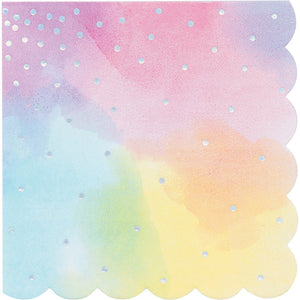 Iridescent Party Napkins, 16 ct by Creative Converting