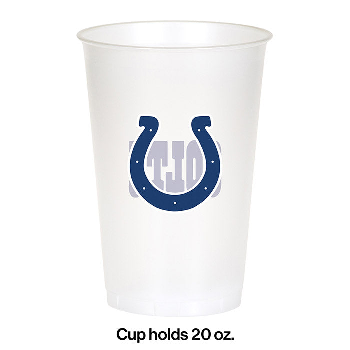 96ct Bulk Indianapolis Colts 20 oz Plastic Cups