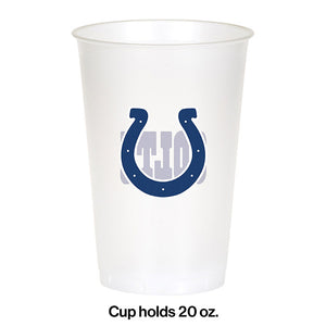 96ct Bulk Indianapolis Colts 20 oz Plastic Cups