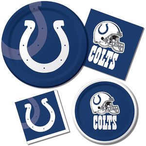 96ct Bulk Indianapolis Colts Dinner Plates