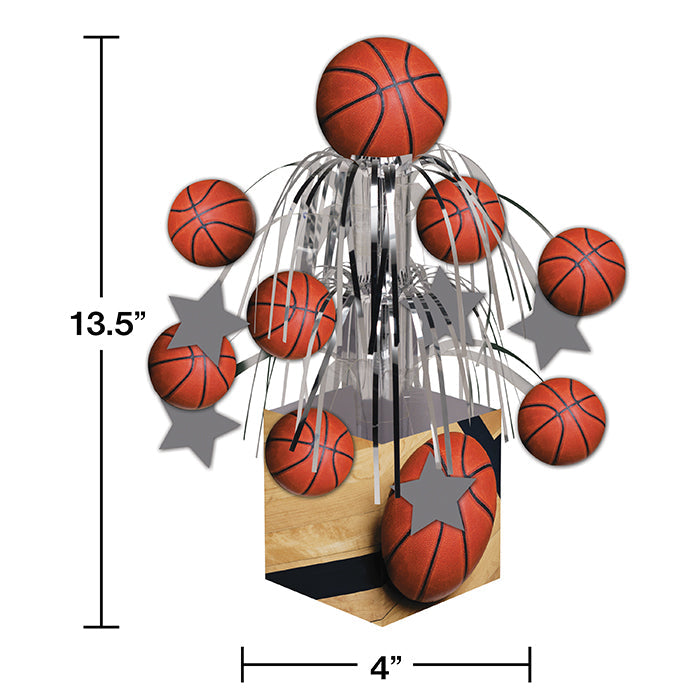 6ct Bulk Basketball Centerpieces