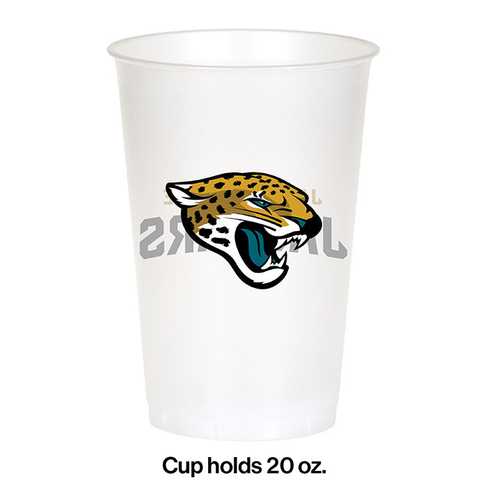 96ct Bulk Jacksonville Jaguars 20 oz Plastic Cups