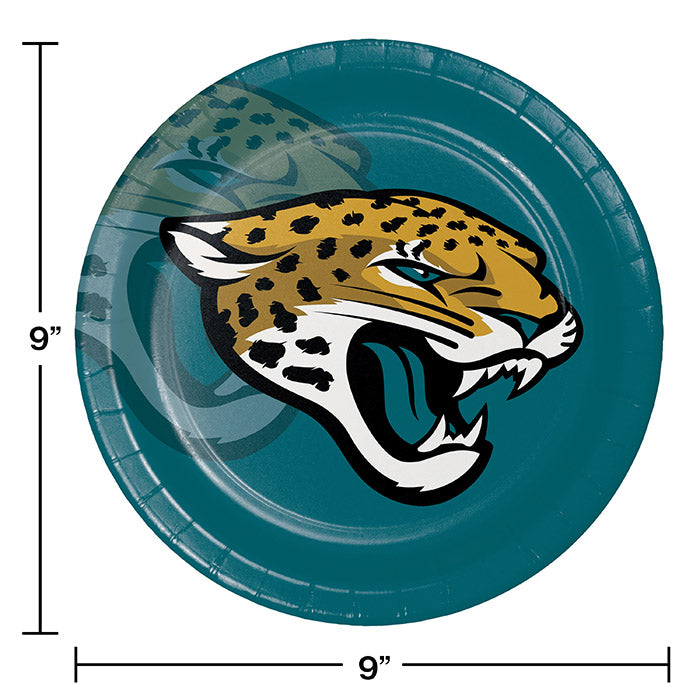 96ct Bulk Jacksonville Jaguars Dinner Plates