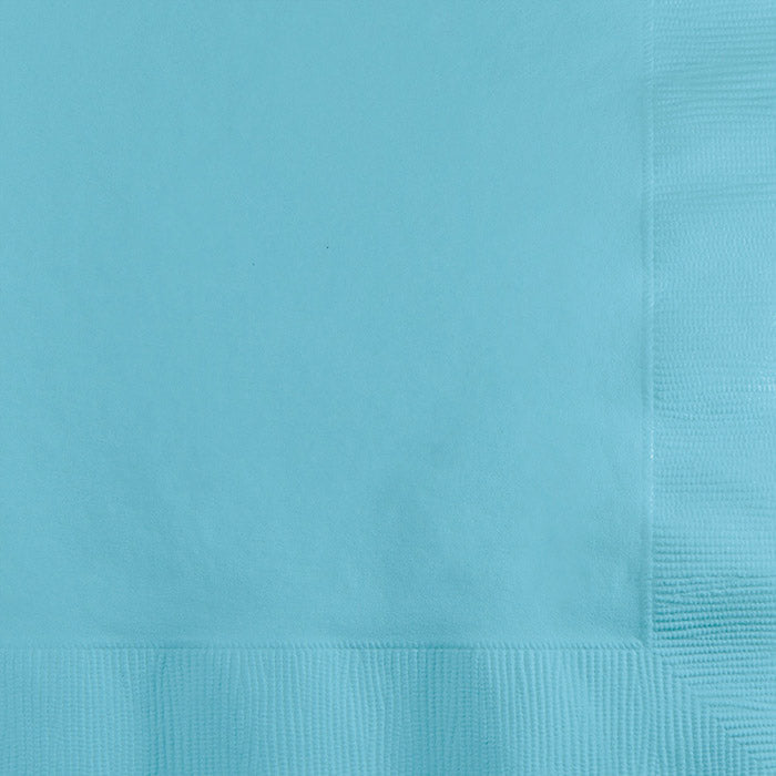 Pastel Blue Beverage Napkin, 3 Ply, 50 ct by Creative Converting