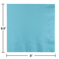 250ct Bulk Pastel Blue Dinner Napkins 3 Ply