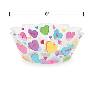 12ct Bulk Valentine Icons Fluted Bowls