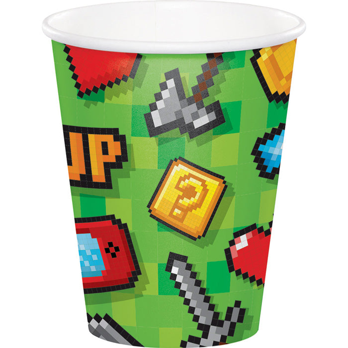 96ct Bulk Video Games Party 9 oz Cups