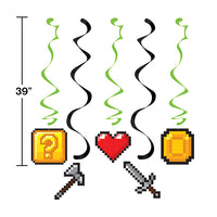 30ct Bulk Video Games Party Dizzy Danglers