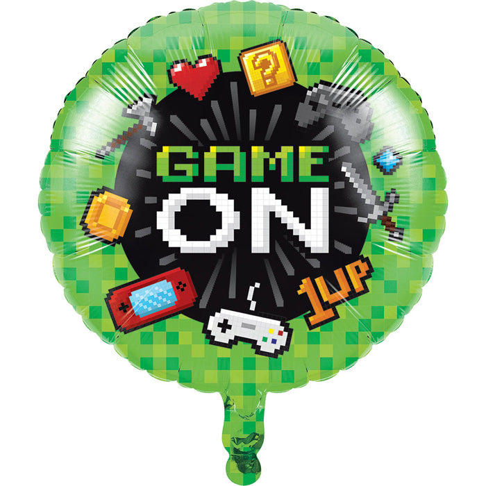 10ct Bulk Video Games Party Mylar Balloons