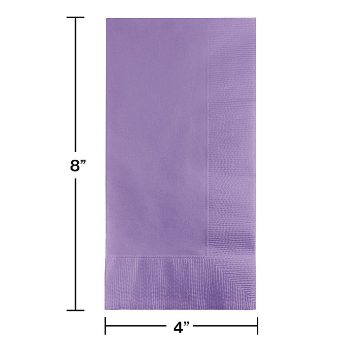 600ct Bulk Luscious Lavender 2 Ply Dinner Napkins