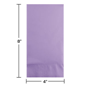 192ct Bulk Luscious Lavender 3 Ply Guest Towels