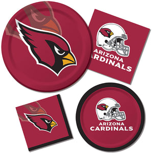 Arizona Cardinals Paper Plates, 8 ct Party Supplies