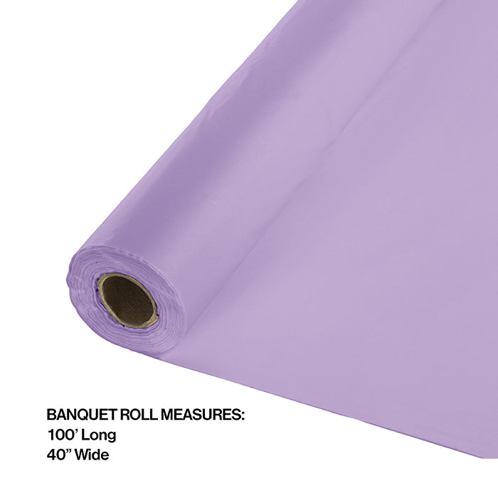 100 ft by 40 inch Luscious Lavender Banquet Table Roll