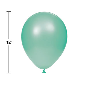 180ct Bulk Mint Green Latex Balloons