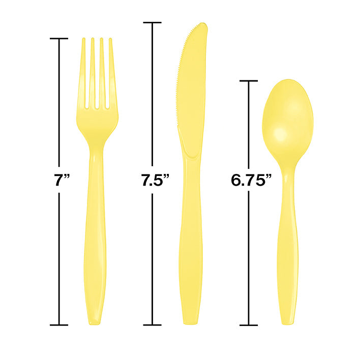 288ct Bulk Mimosa Assorted Plastic Cutlery