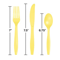 288ct Bulk Mimosa Assorted Plastic Cutlery