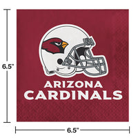 192ct Bulk Arizona Cardinals Luncheon Napkins