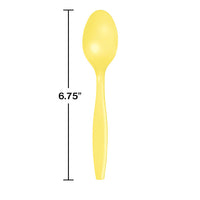 288ct Bulk Mimosa Plastic Spoons