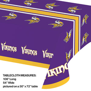 12ct Bulk Minnesota Vikings Table Covers