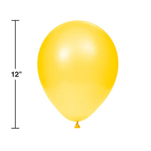 180ct Bulk School Bus Yellow Latex Balloons