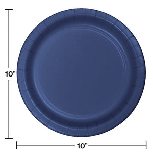 240ct Bulk Navy Sturdy Style Banquet Plates