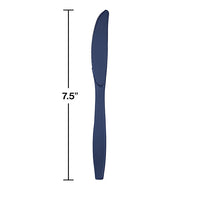 288ct Bulk Navy Plastic Knives
