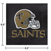 192ct Bulk New Orleans Saints Luncheon Napkins