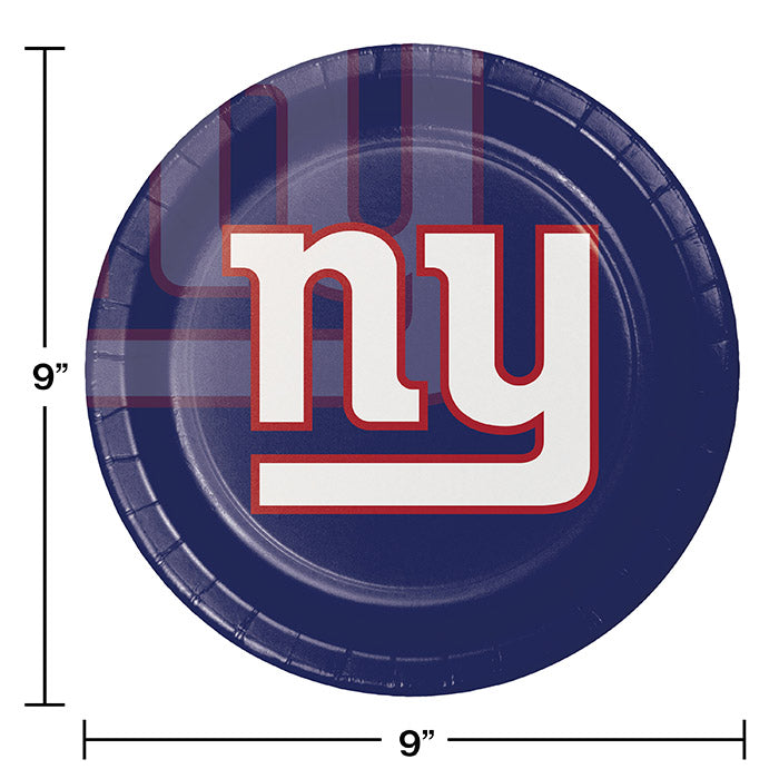 96ct Bulk New York Giants Dinner Plates