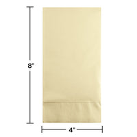 192ct Bulk Ivory 3 Ply Guest Towels