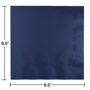 Navy Luncheon Napkin 3Ply, 50 ct Party Decoration